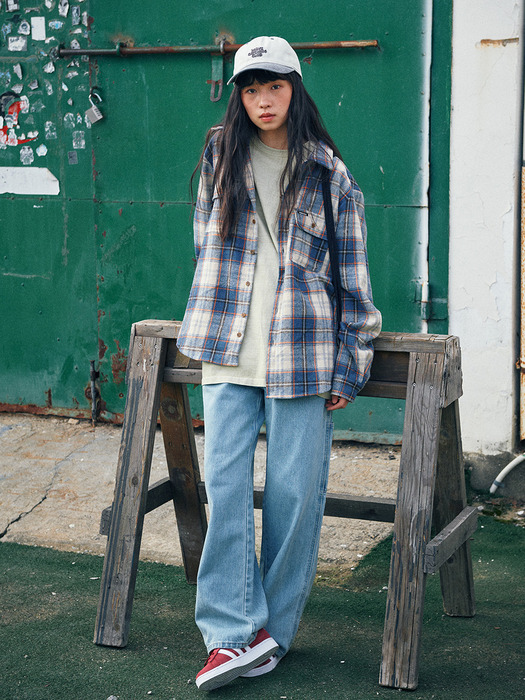 Skoll Check Shirt Blue