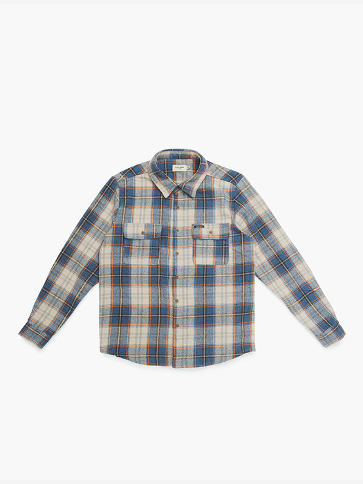 Skoll Check Shirt Blue