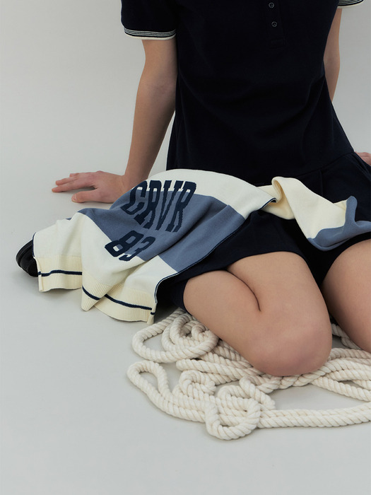 25SS SIENNA SHAWL MUFFLER (IVORY)