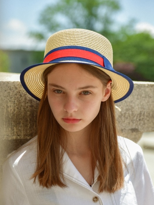 Lady Ecuador Panama Hat (Red)