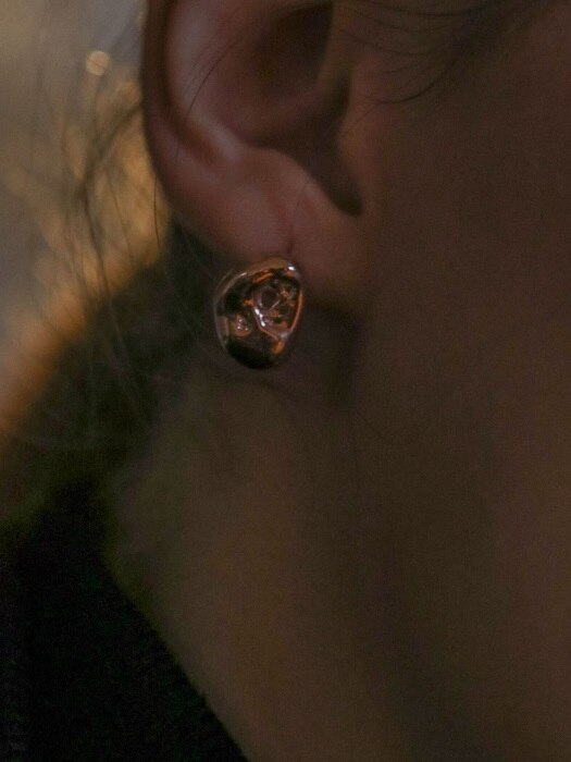 반달 earring