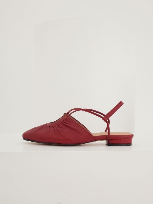 French ballet shoes Red