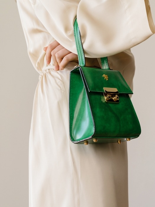 mini artemis bag green