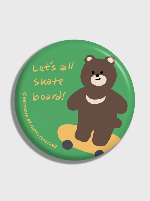 Board bear-green(거울)