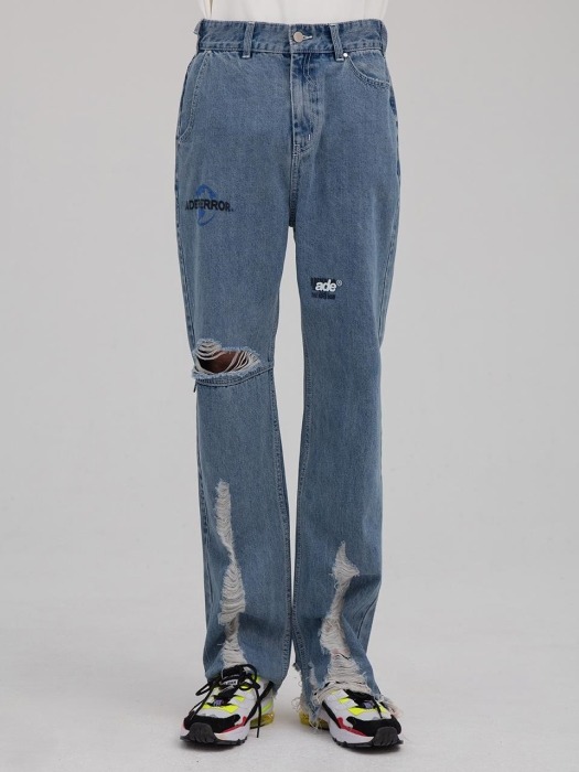 Mes cutting jeans Blue