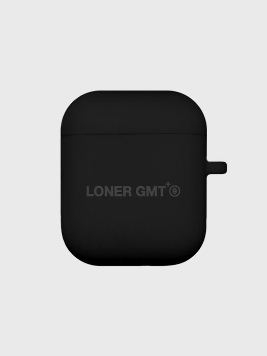 Simple gmt logo case-black(airpods)