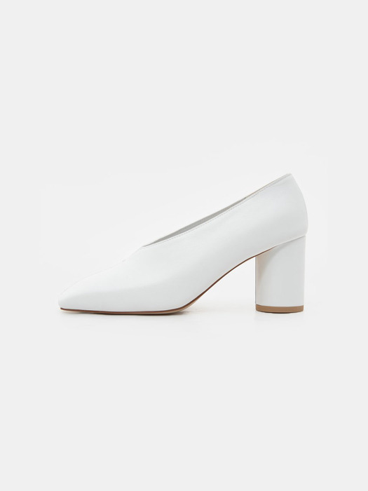 Square Pumps Heels - White (KE01K2M011)