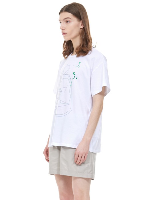 PAINTING ARCHIVE011 T-SHIRT(White)