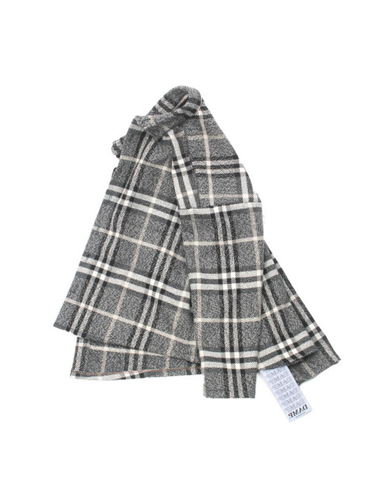 2020 OVERSIZE WOOL HEAVY FLANNEL CHECK SHIRT