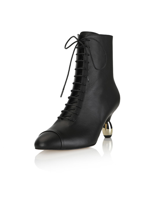 Amber Lace-up Boots / B559 Black