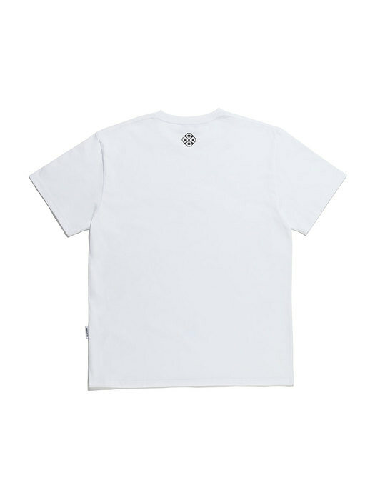 Solid Rope Logo T-shirt _ WHITE