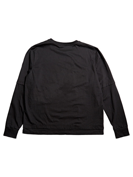 Black Layered Long Sleeve