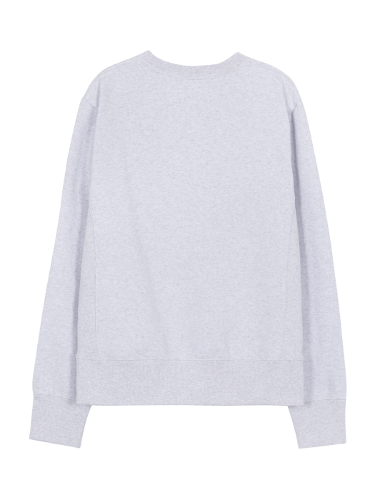 Fluff Print Sweatshirt in L/Grey_VW0WE3500