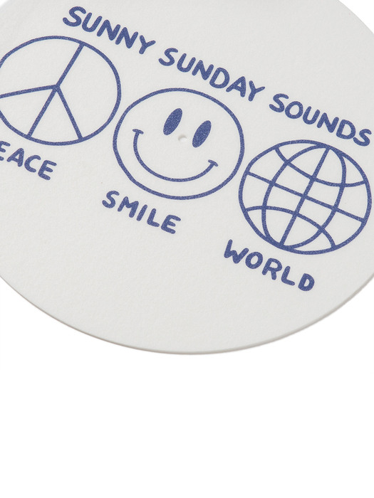 S.S.S LP SLIPMAT (WHITE)