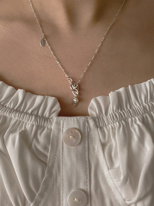 [단독]deep 5th blossom necklace (Silver 925)