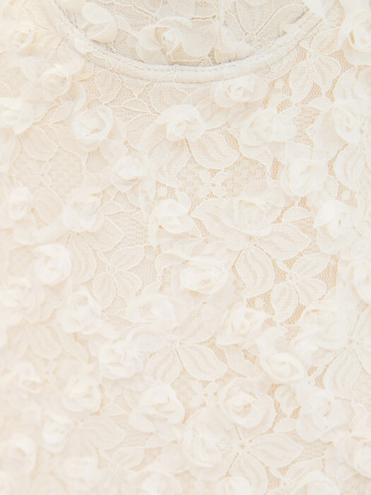 Flora Lace Cover Up (Cream)