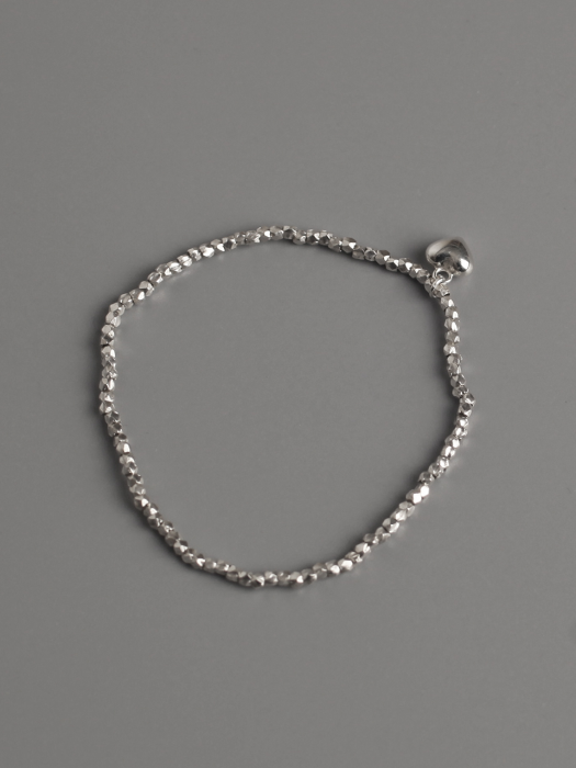 [silver925]TN66 heart silver bracelet