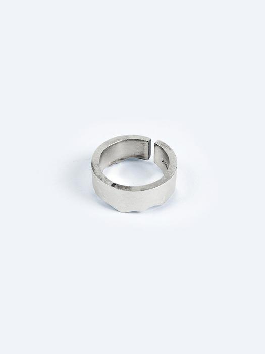 Cinder ring mid Silver