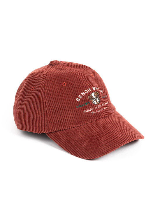 CORDUROY KENNEL CLUB CAP (brick red)