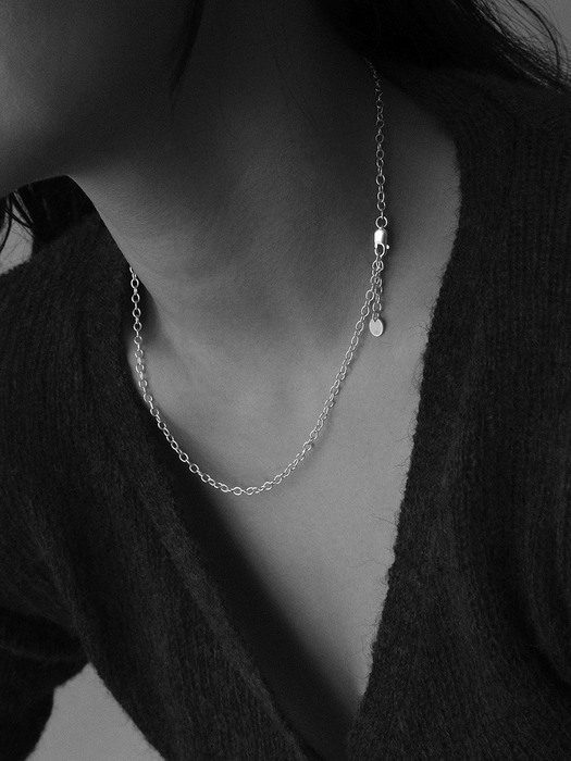 Vivi Chain Necklace (silver925)(2color)