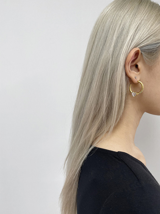no.123 earring gold