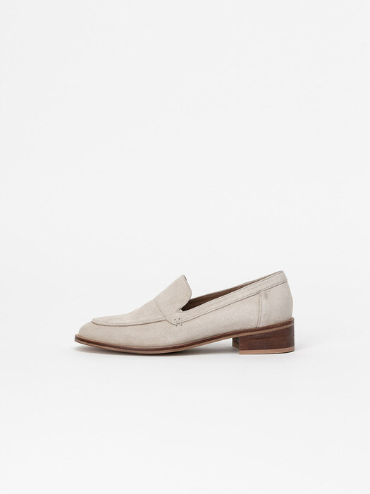 Anel Loafers in Ivory Suede