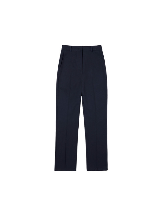 SIPT7041 tailored boot-cut trousers_Navy