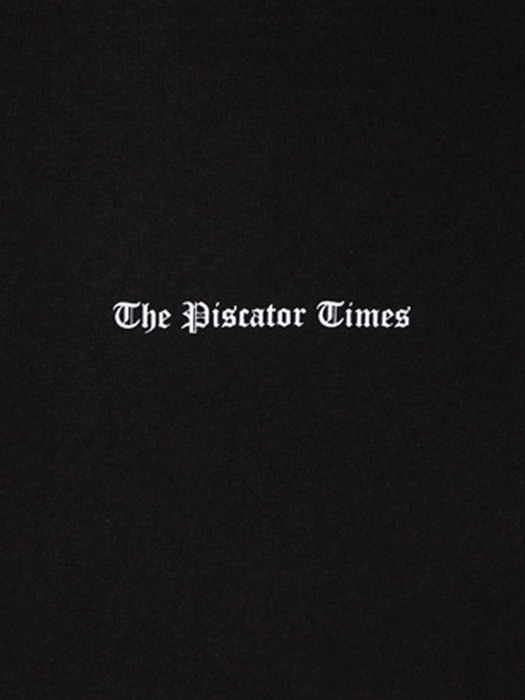 The Piscator News_S/S BLack