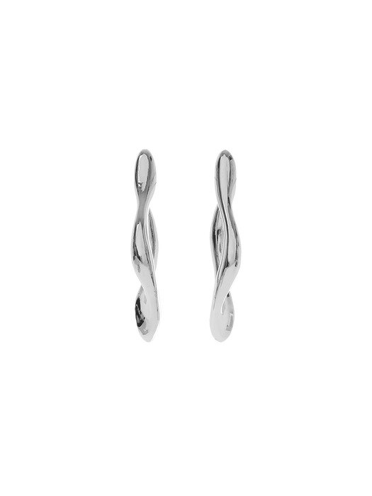 [GRAY Collection]Molten Hexa Earrings