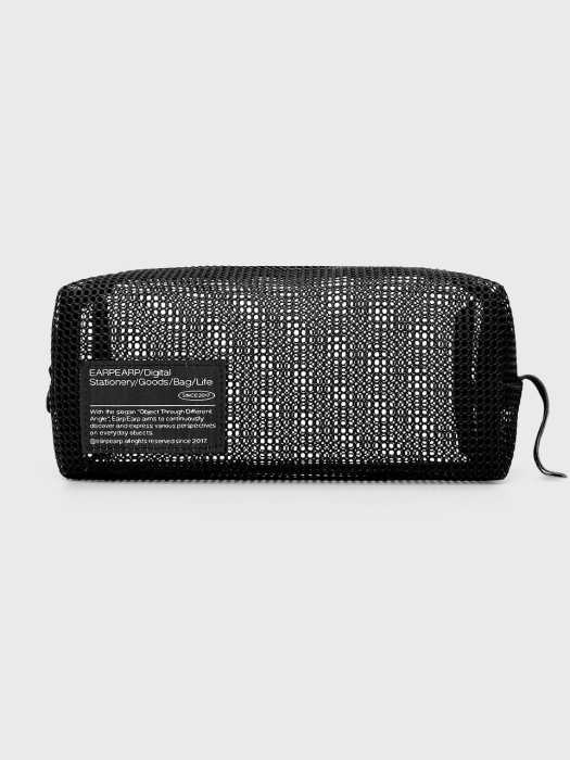 MESH POUCH-BLACK(멀티파우치)