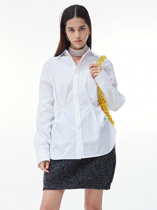 Oversized PinPin Shirt (White)