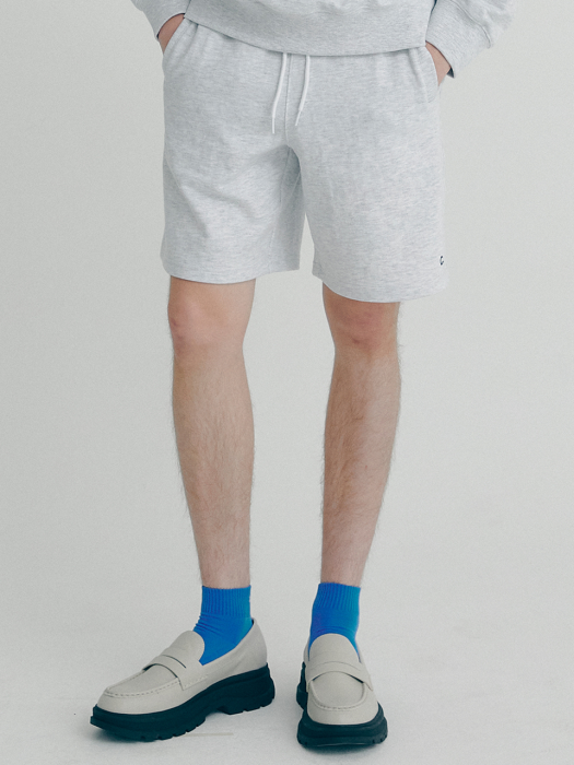 Active Half Shorts_Men (Light Grey)