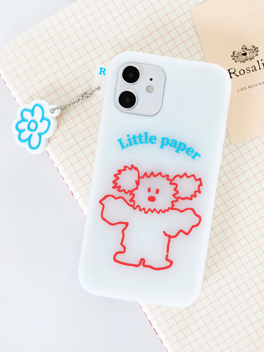 Little PaPer 리틀페퍼 실리콘 케이스 iPhone13