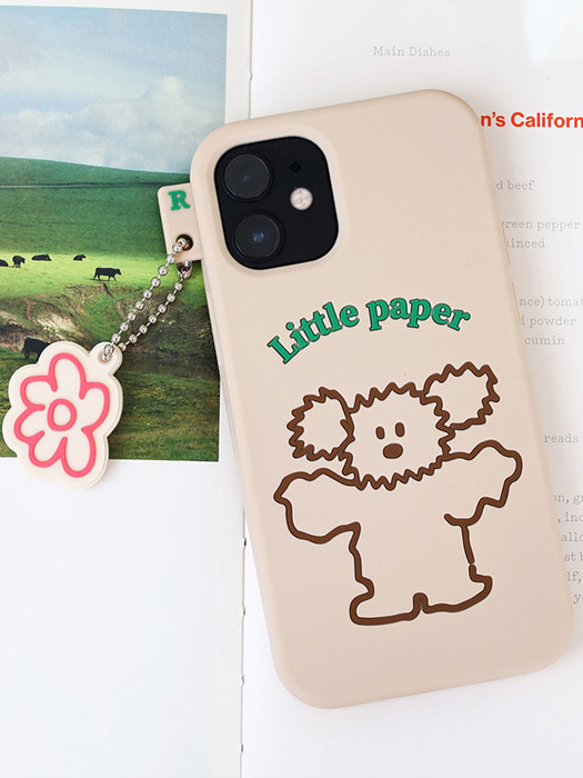 Little PaPer 리틀페퍼 실리콘 케이스 iPhone13