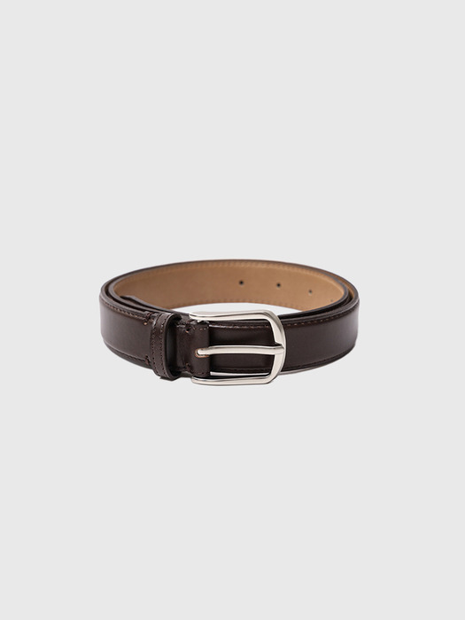 헤리 와이드 레더 벨트 / HERY WIDE LEATHER BELT_2colors