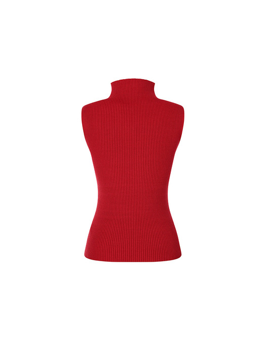#121091 sleeveless knit top-re