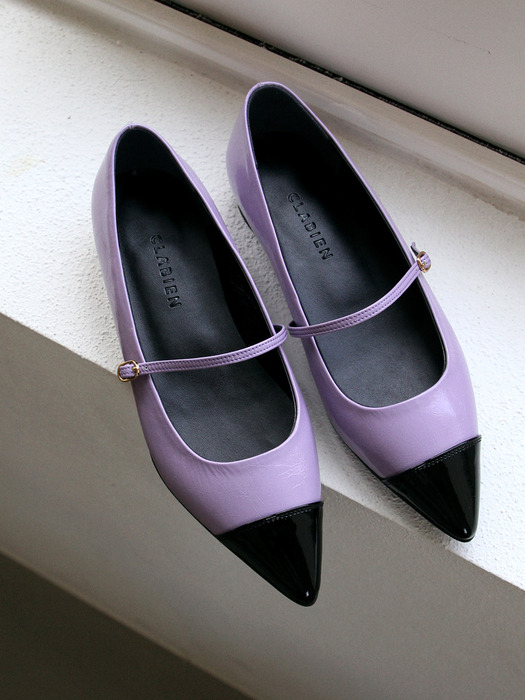 Donna toecap strap flat shoes_CB0091-2(4color)