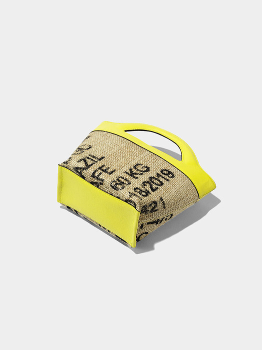 베라 마이크로 토트백 / Vera Micro Tote Bag [레몬옐로]