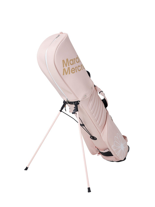 ALL OVER FLOWERS PRINTED GOLF BAG_PINK BEIGE