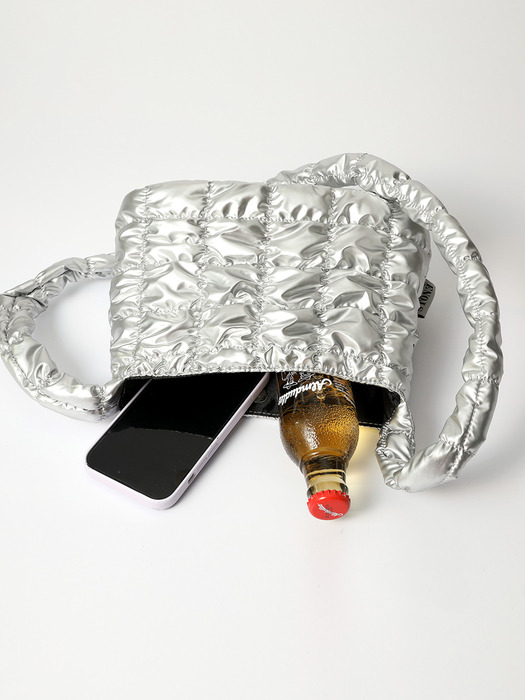 Vienna cloud bag_Silver