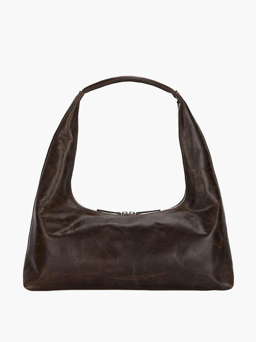 HOBO LARGE_washed brown pull-up