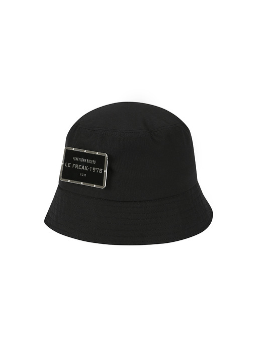 LE FREAK-PLAQUE BUCKET HAT (BLACK)