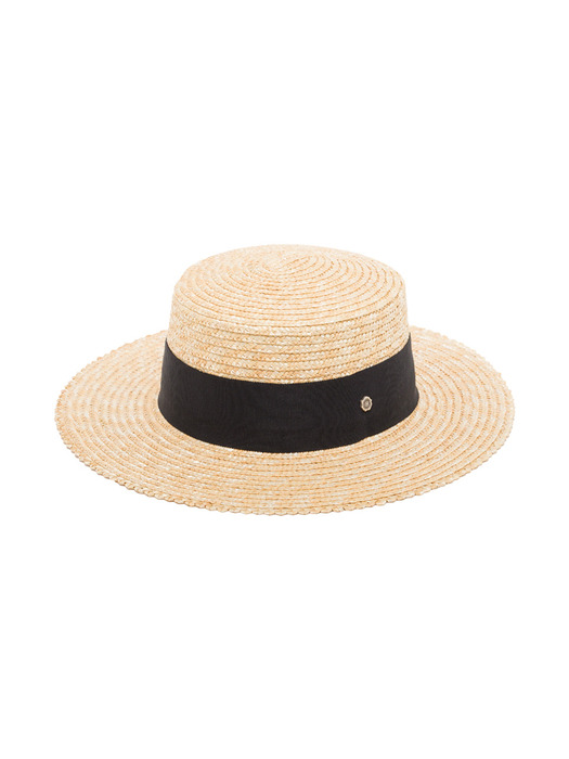 Classic Straw Boater Hat