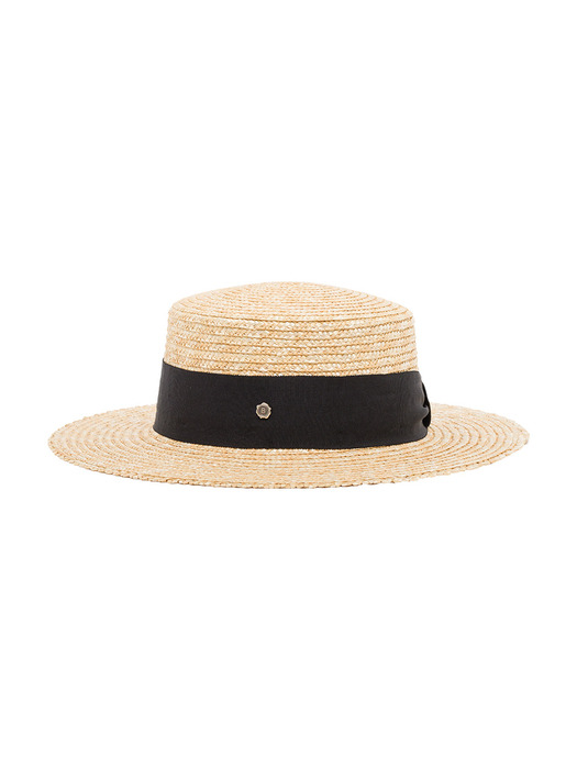 Classic Straw Boater Hat