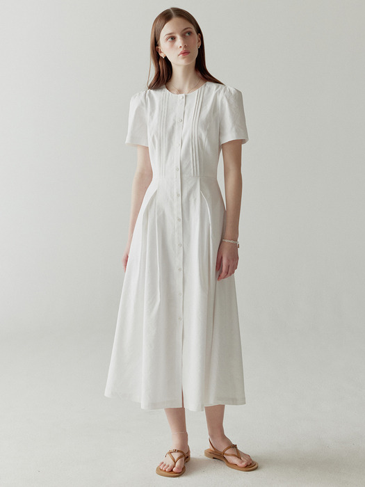 Santorini Dress(White)