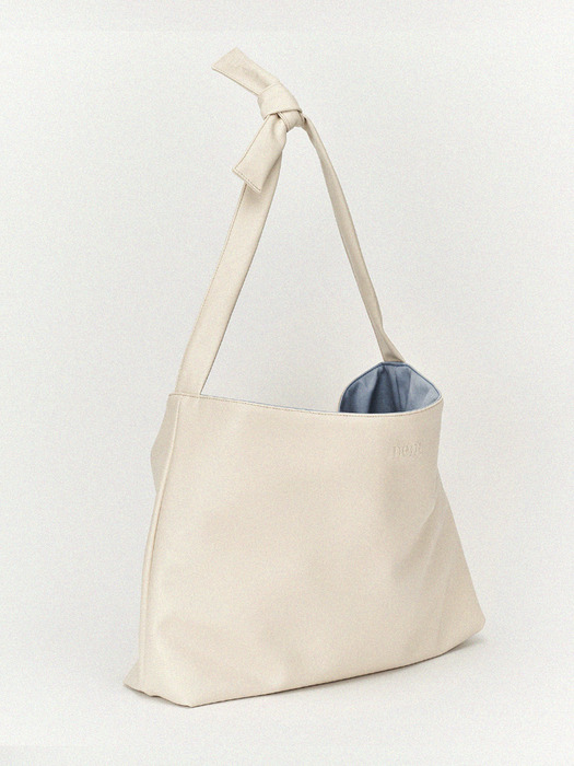 Miro Mio Bag[크림/블루 리버서블]