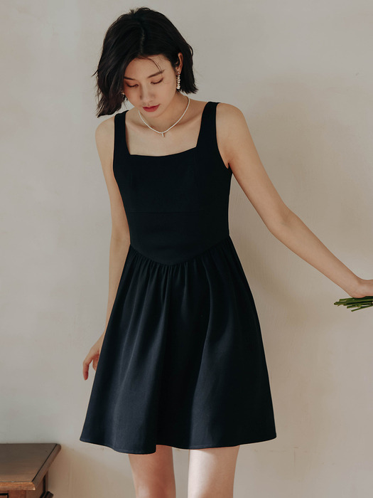 LS_A-line slip black dress