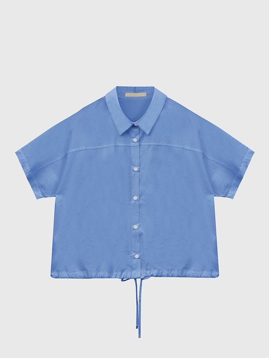 String Raglan Short-sleeve Shirt