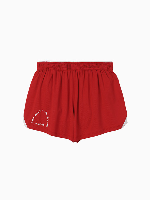 MESH RUNNER SOFT SHORTS_RED