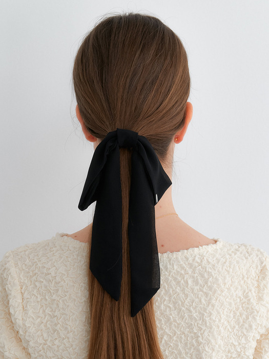 sheer ribbon hair tie